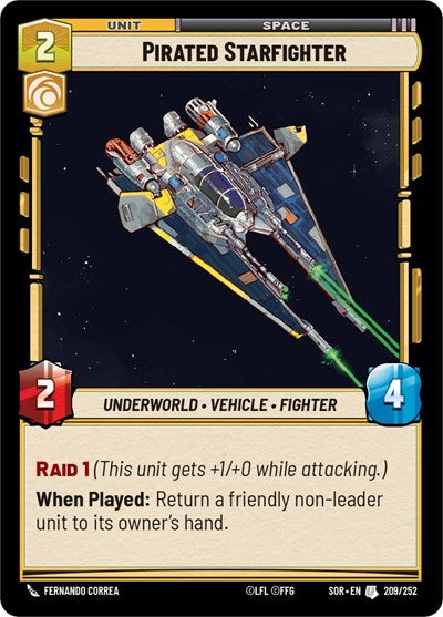 Pirated Starfighter - Foil