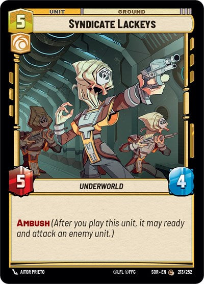Syndicate Lackeys - Foil