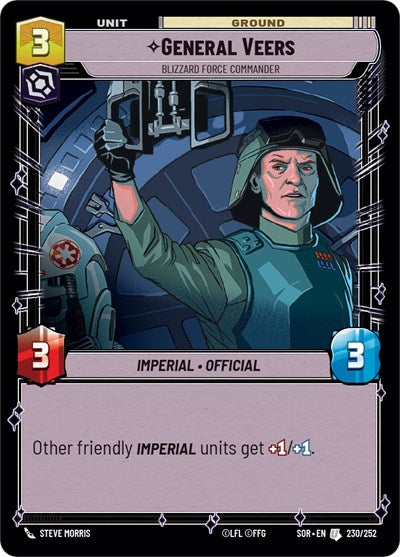 General Veers - Blizzard Force Commander