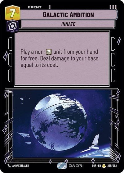 Galactic Ambition - Foil