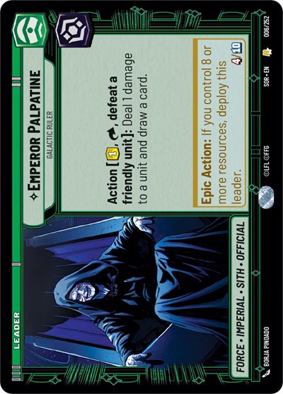 Emperor Palpatine - Galactic Ruler