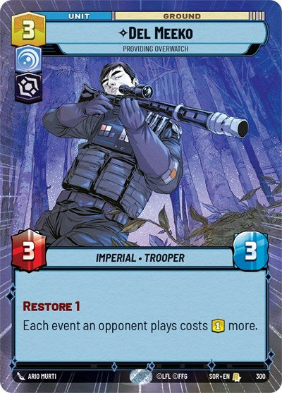 Del Meeko - Providing Overwatch  (Hyperspace) - Foil