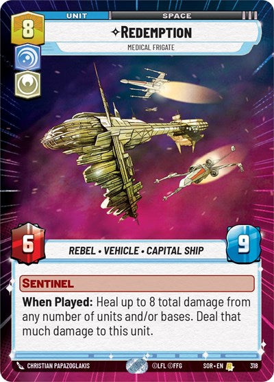 Redemption - Medical Frigate  (Hyperspace) - Foil