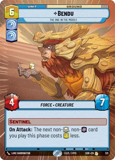 Bendu - The One in the Middle - Hyperspace - Foil