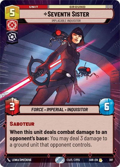 Seventh Sister - Implacable Inquisitor - Hyperspace