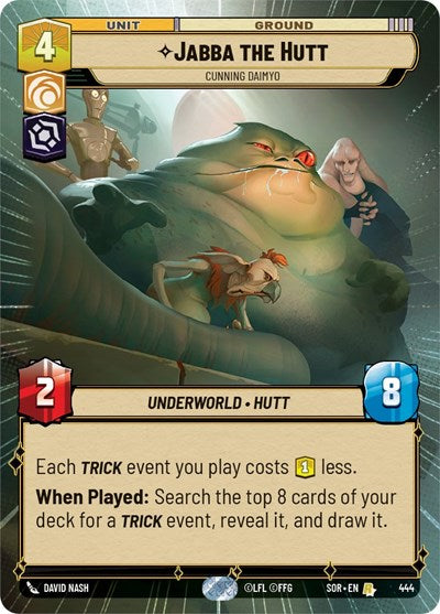 Jabba the Hutt - Cunning Daimyo (Hyperspace) - Foil