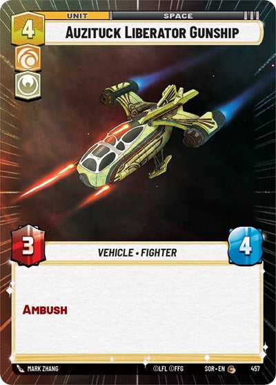 Auzituck Liberator Gunship - Hyperspace