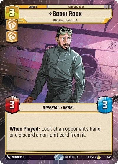 Bodhi Rook - Imperial Defector - Hyperspace - Foil