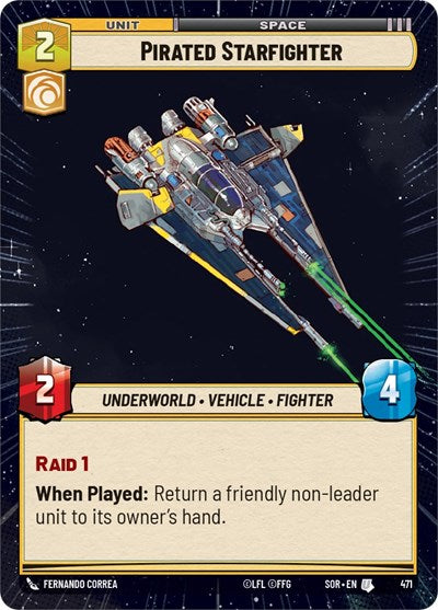 Pirated Starfighter - Hyperspace