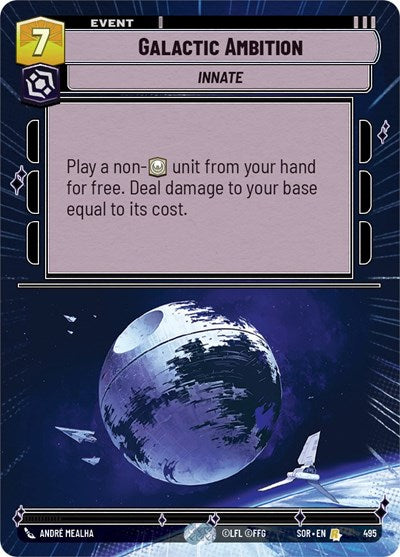 Galactic Ambition (Hyperspace) - Foil