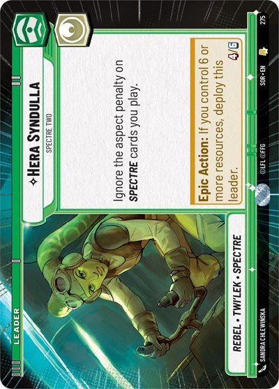 Hera Syndulla - Spectre Two - Hyperspace - Foil