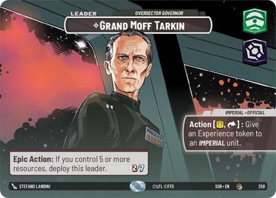 Grand Moff Tarkin - Oversector Governor  (Showcase)
