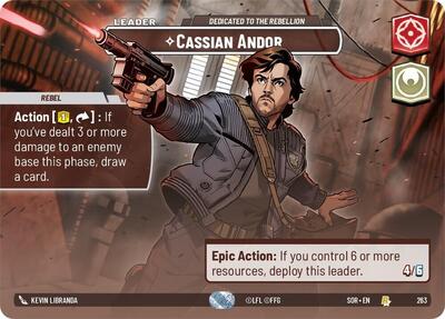 Cassian Andor - Dedicated to the Rebellion  (Showcase)