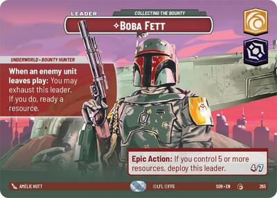 Boba Fett - Collecting the Bounty  (Showcase)