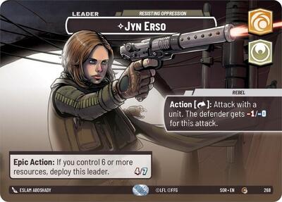 Jyn Erso - Resisting Oppression  (Showcase)