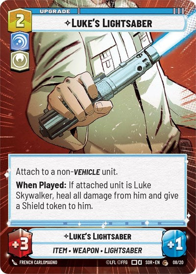 Luke's Lightsaber  (Hyperspace)