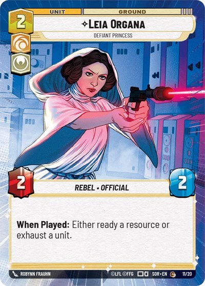 Leia Organa - Defiant Princess  (Hyperspace)