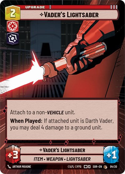 Vader's Lightsaber  (Hyperspace)