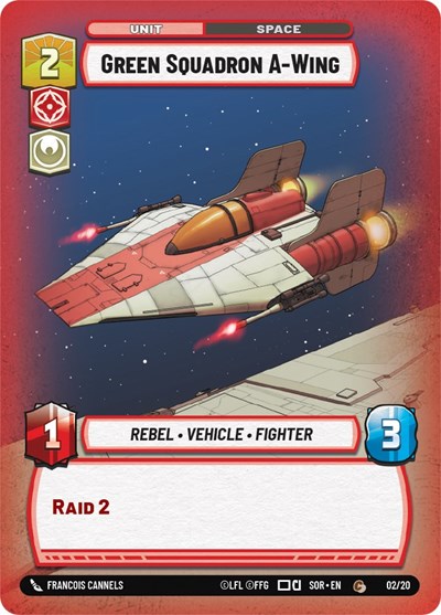 Green Squadron A-Wing - Foil