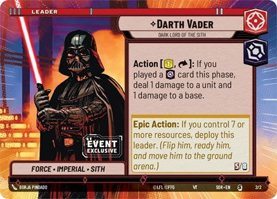 Darth Vader - Dark Lord of the Sith (Hyperspace) - Foil
