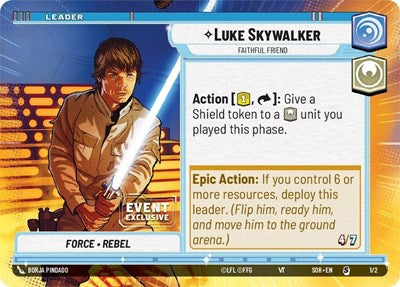 Luke Skywalker - Faithful Friend (Hyperspace) - Foil