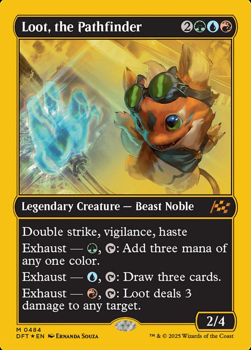 Loot, the Pathfinder - Legendary - Inverted (Foil)