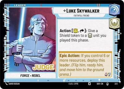 Luke Skywalker - Faithful Friend - Foil