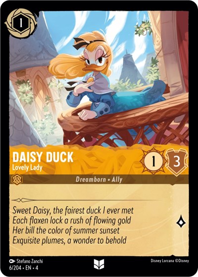 Daisy Duck - Lovely Lady - Foil