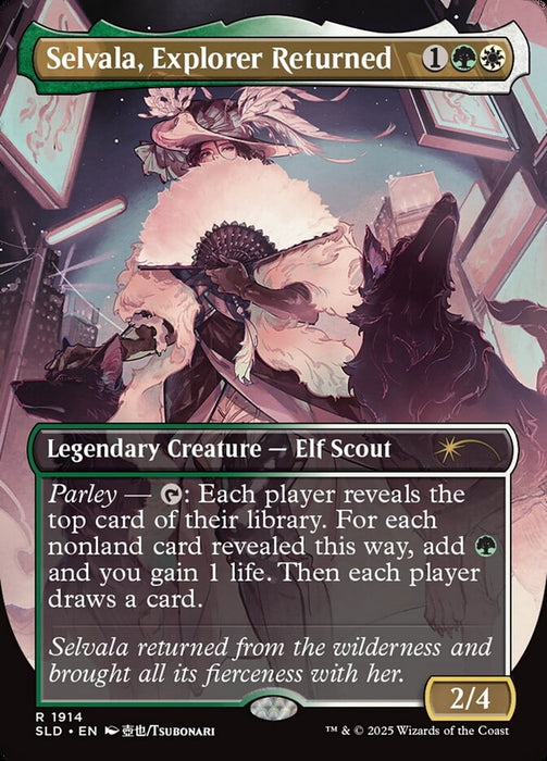 Selvala, Explorer Returned - Borderless - Full Art - Legendary - Inverted