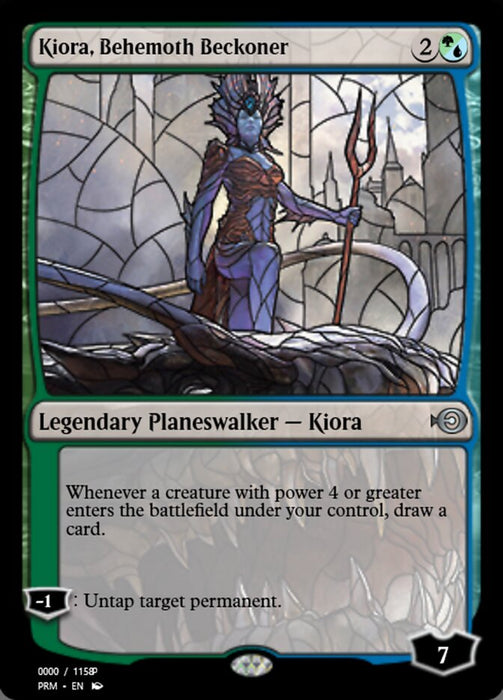 Kiora, Behemoth Beckoner (Foil)