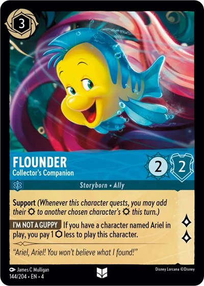Flounder - Collector's Companion - Foil