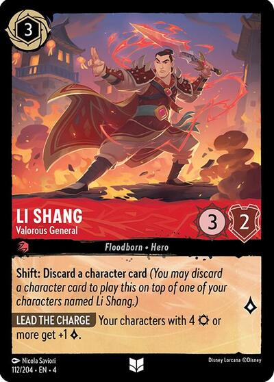 Li Shang - Valorous General - Foil