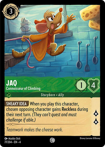 Jaq - Connoisseur of Climbing - Foil