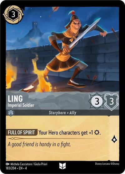 Ling - Imperial Soldier - Foil