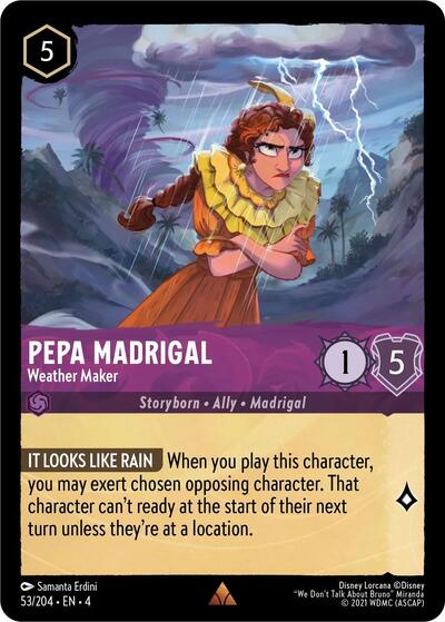 Pepa Madrigal - Weather Maker - Foil