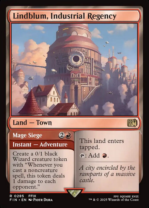 Lindblum, Industrial Regency // Mage Siege (Foil)