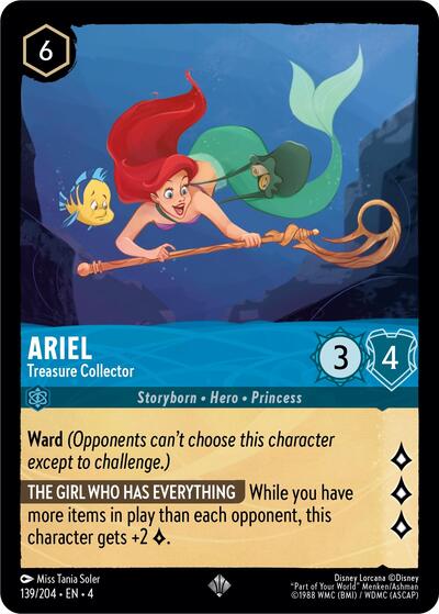 Ariel - Treasure Collector - Foil