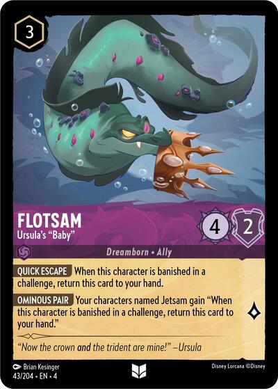 Flotsam - Ursula's Baby - Foil
