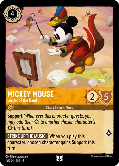 Mickey Mouse - Leader of the Band - Foil