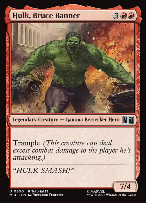 Hulk, Bruce Banner - Legendary