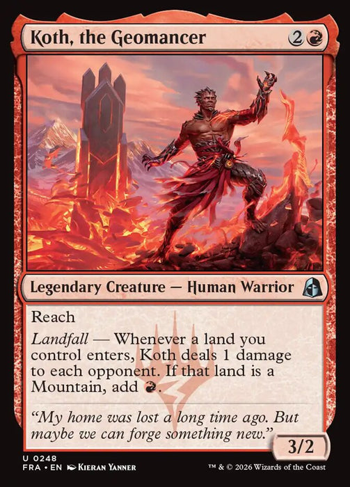 Koth, the Geomancer (Foil)