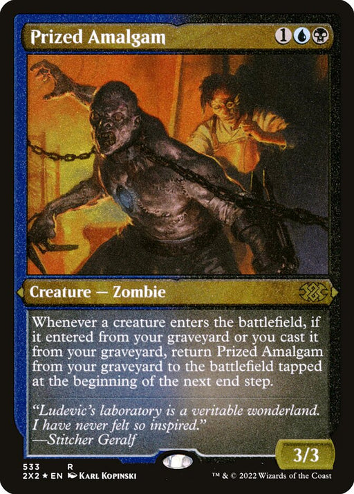 Prized Amalgam - Etched - Inverted - Etched (Foil)