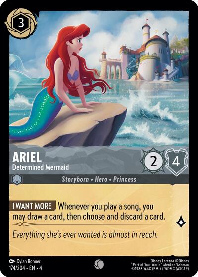 Ariel - Determined Mermaid - Foil