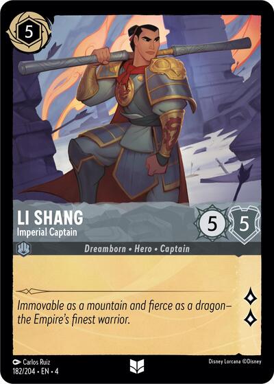 Li Shang - Imperial Captain - Foil