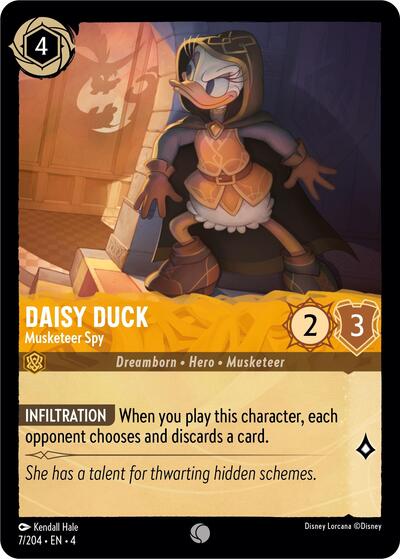 Daisy Duck - Musketeer Spy - Foil