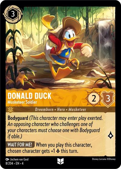 Donald Duck - Musketeer Soldier - Foil