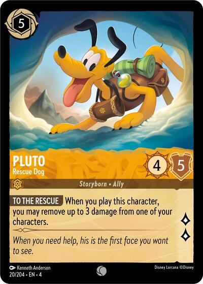 Pluto - Rescue Dog - Foil