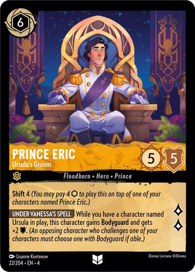 Prince Eric - Ursula's Groom - Foil