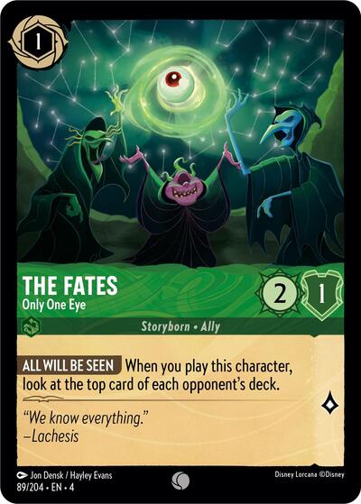 The Fates - Only One Eye - Foil