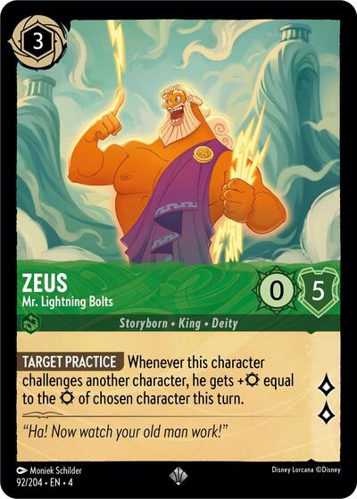 Zeus - Mr. Lightning Bolts